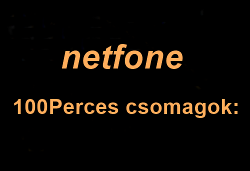 Netfone Előfizetések 100Perces