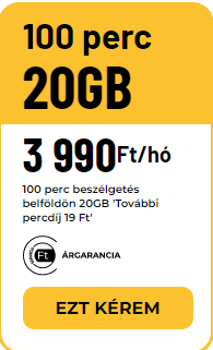 100 Perc +20GBNet